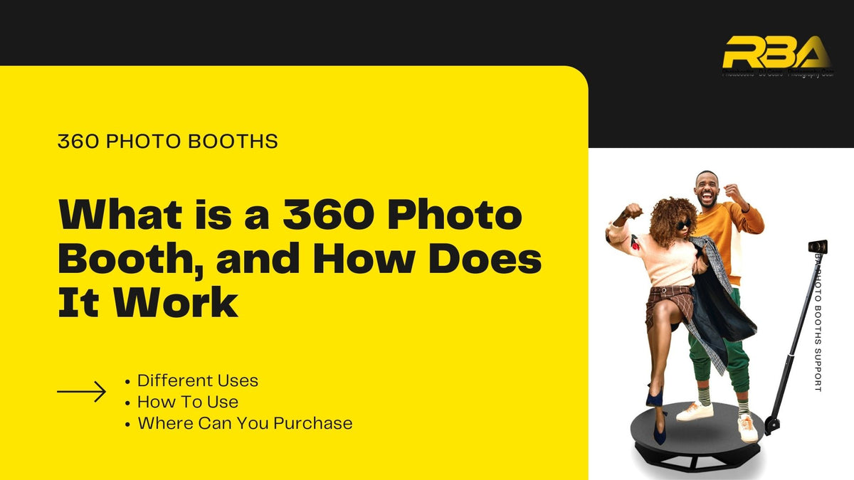 How Does a 360 Photo Booth Work. 360 photo booths are actually video…, by  Chacktok